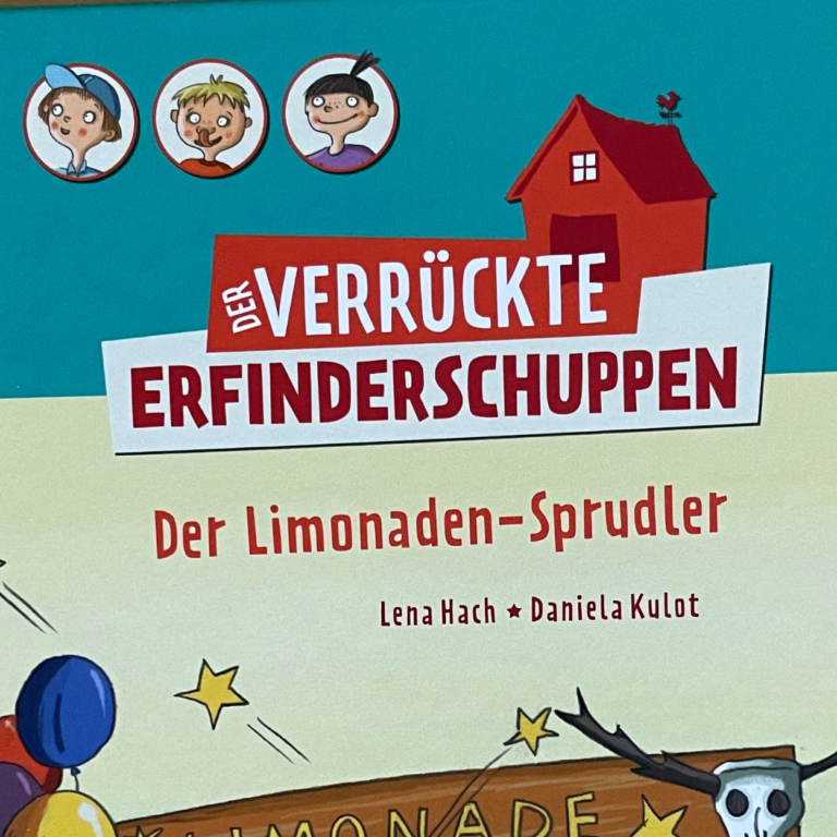 Angeschnittenes Cover des Buches "Der Limonaden-Sprudler"